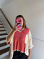 POL Peach Oversized Blouse