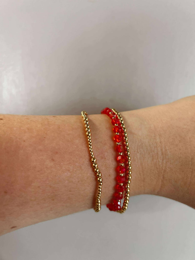 Jane Marie Golden Stack Bracelets