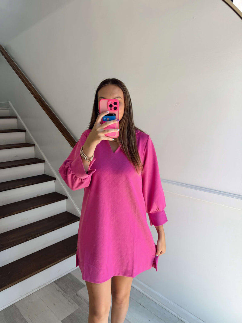 Mary Square Dress Hadley Crocus