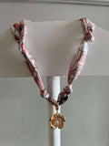 Canvas- Allegra Blossom Scarf Necklace