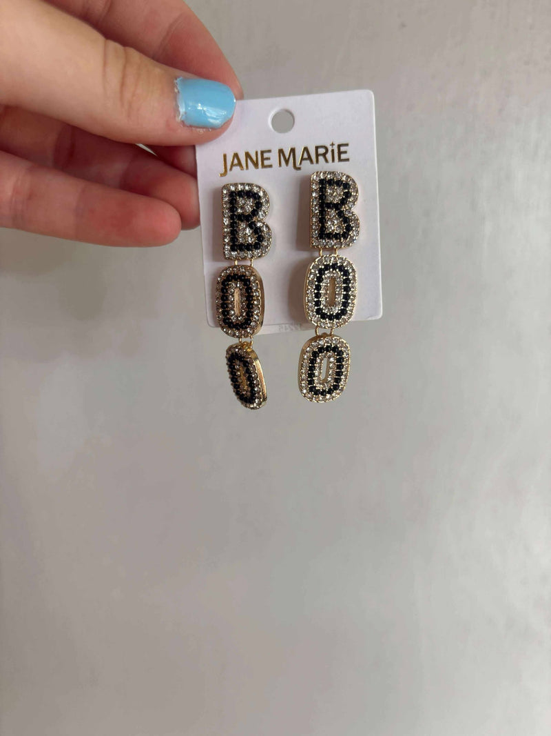 Jane Marie "Boo" with Crystals Earring