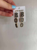 Jane Marie "Boo" with Crystals Earring