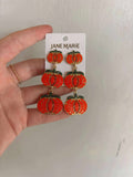 Jane Marie Descending Pumpkins Earring