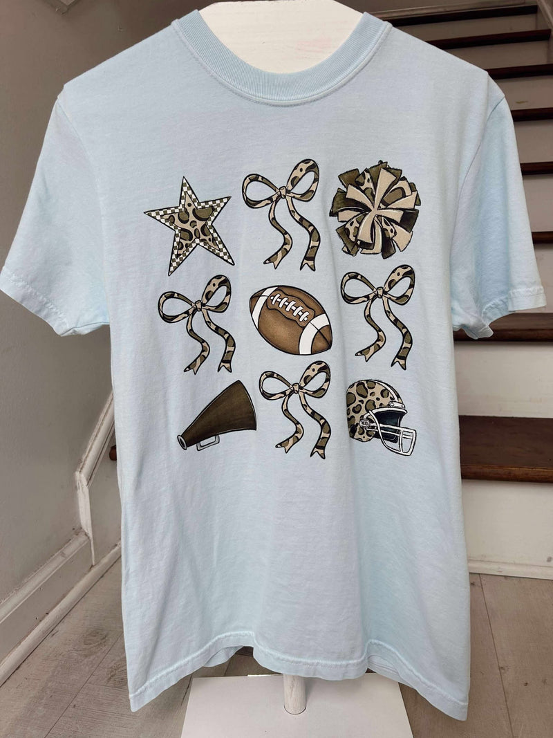 Thomas & co- Preppy football tee