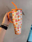 Swig- pumpkin and bows mega mug 40oz