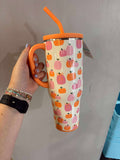 Swig- pumpkin and bows mega mug 40oz