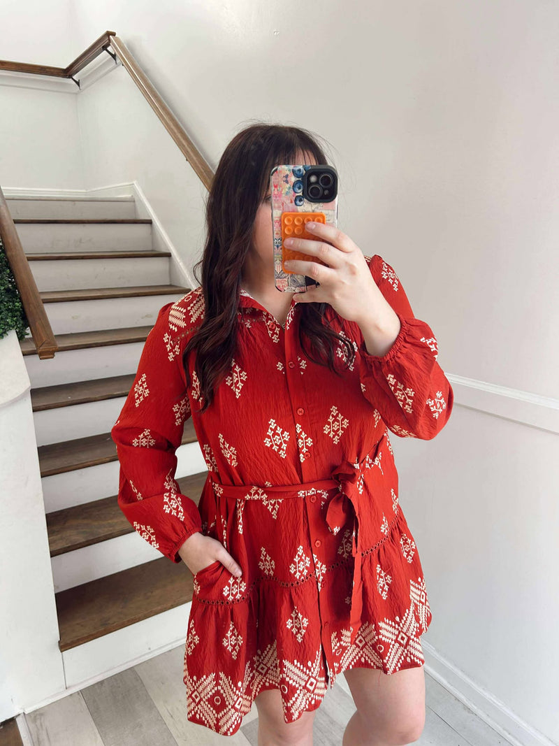 Jodiful- bergundy dress