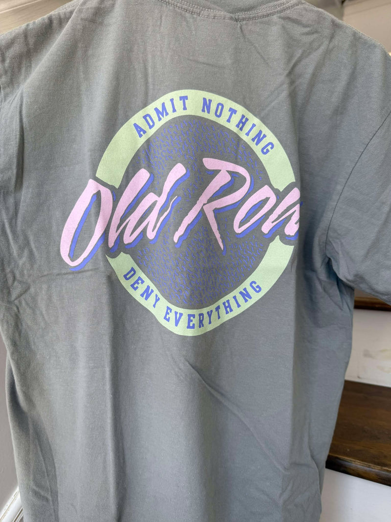 Old Row Circle Tee Melon/Pink