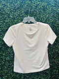Simply Southern Athletic Top in Pearl