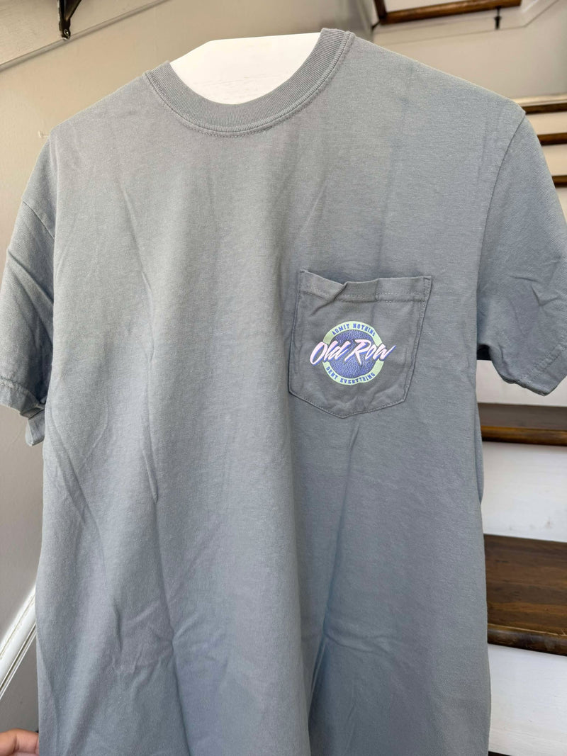 Old Row Circle Tee Melon/Pink