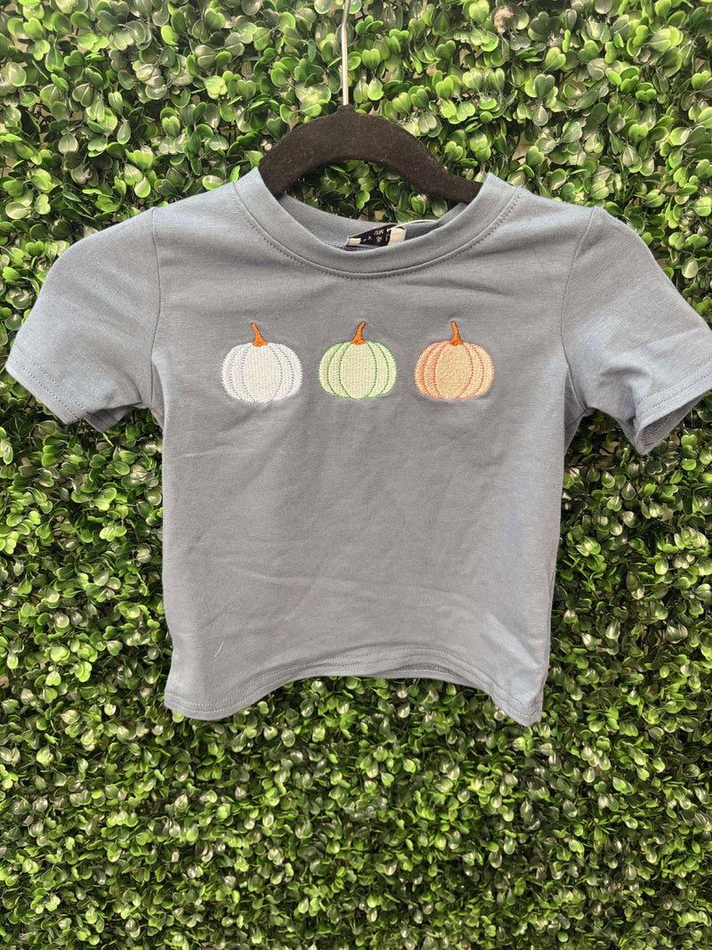 Honeydew Blue embroidery top