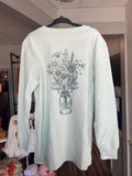 YTH Boquet Mint Ls Tee