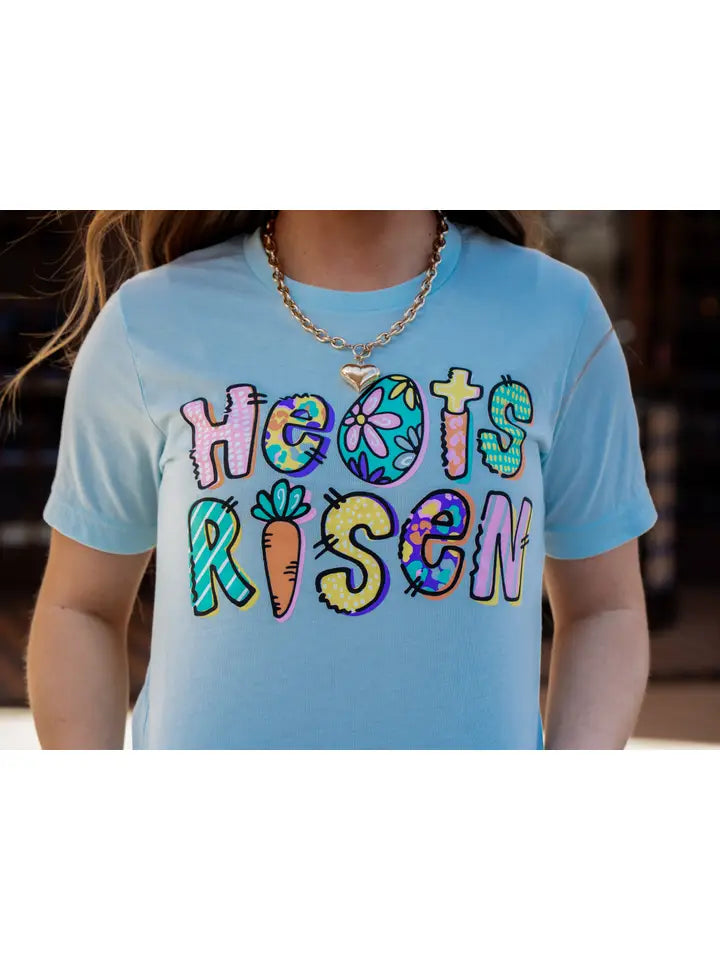 He Has Risen Easter Tee