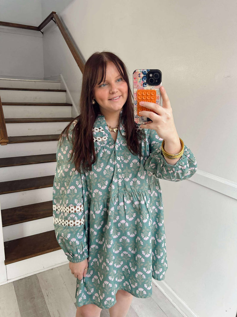 MUDPIE BARLOWE PRINTED DRESS