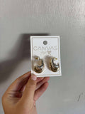 CANVAS- Erin Sculpted Arch Earrings