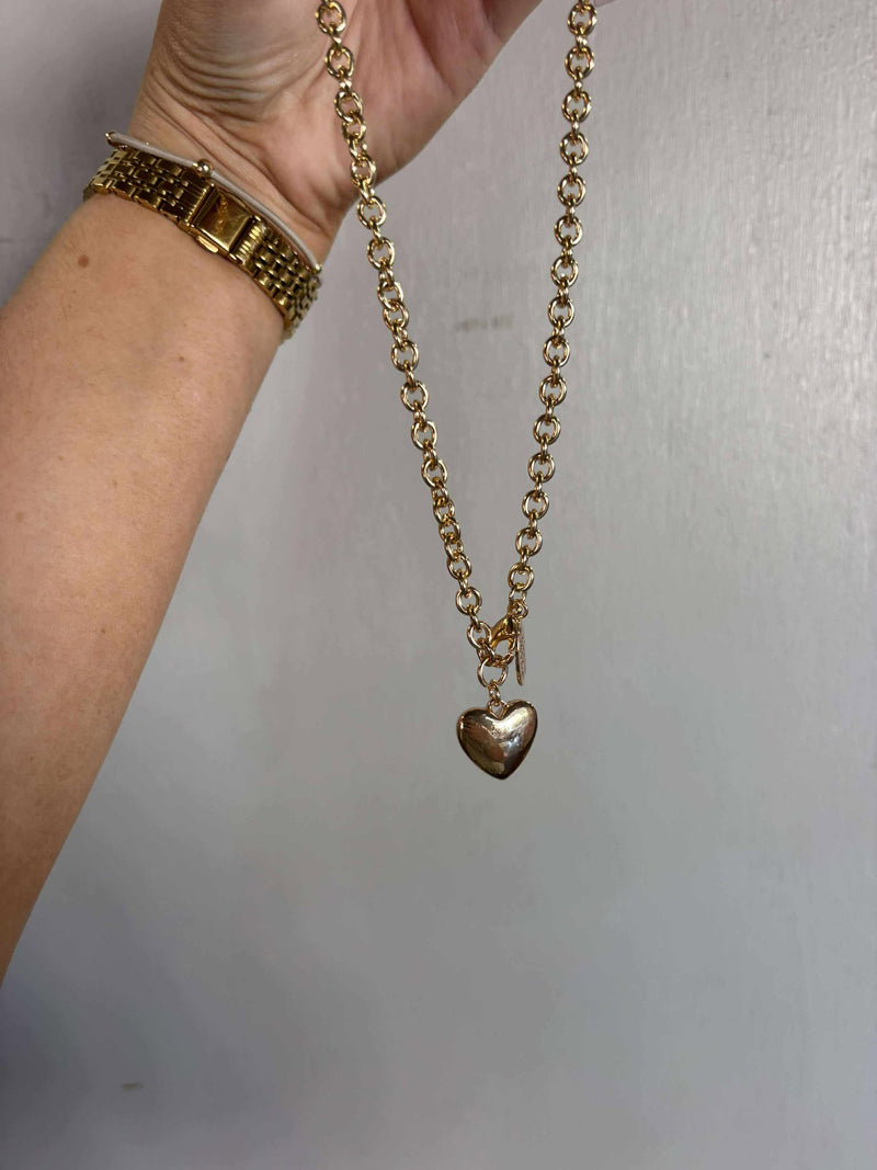 CANVAS- Hererra Mini Puffy Heart Necklace