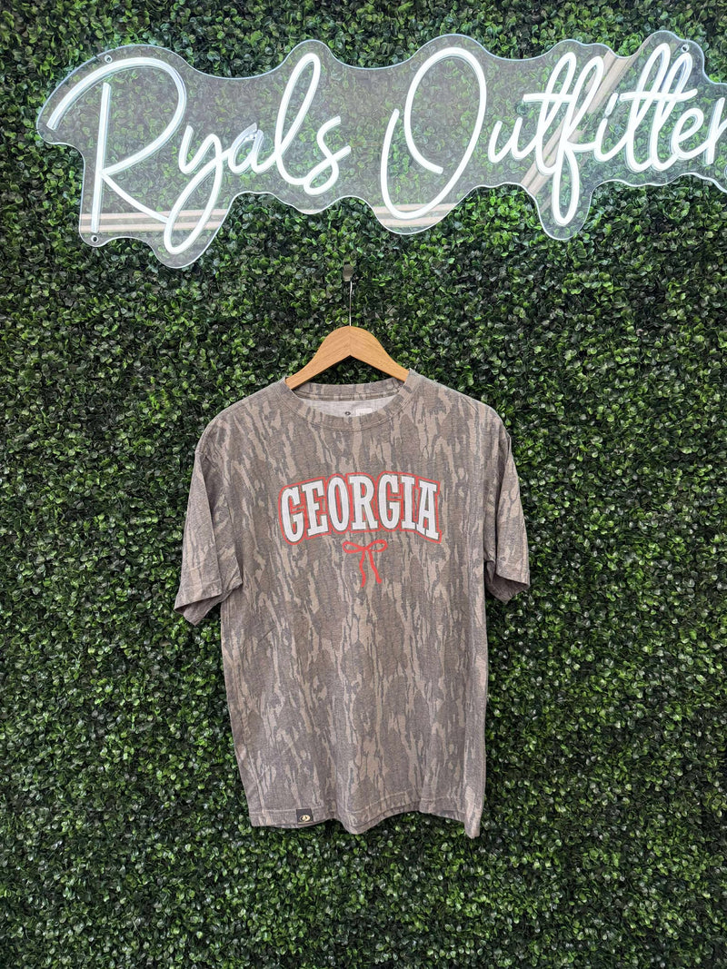 Dash Foward WS Camo GA Bow shirt