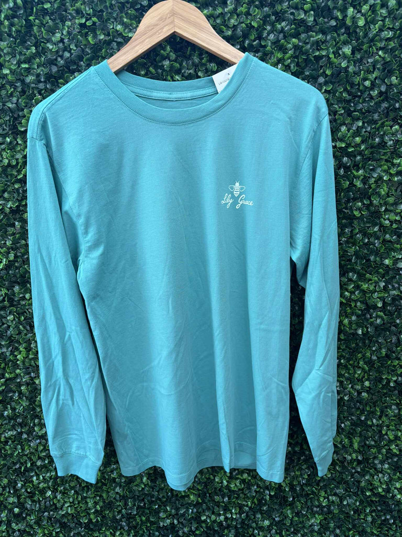 Lily Grace Golden Retrievers LS Shirt