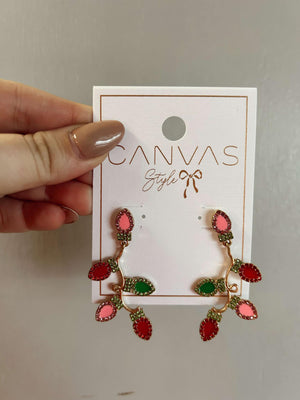 Christmas Lights Earrings