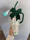 Swig- Christmas bows meg mug 40oz