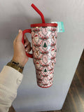 Swig- Christmas cameos mega mug 40oz