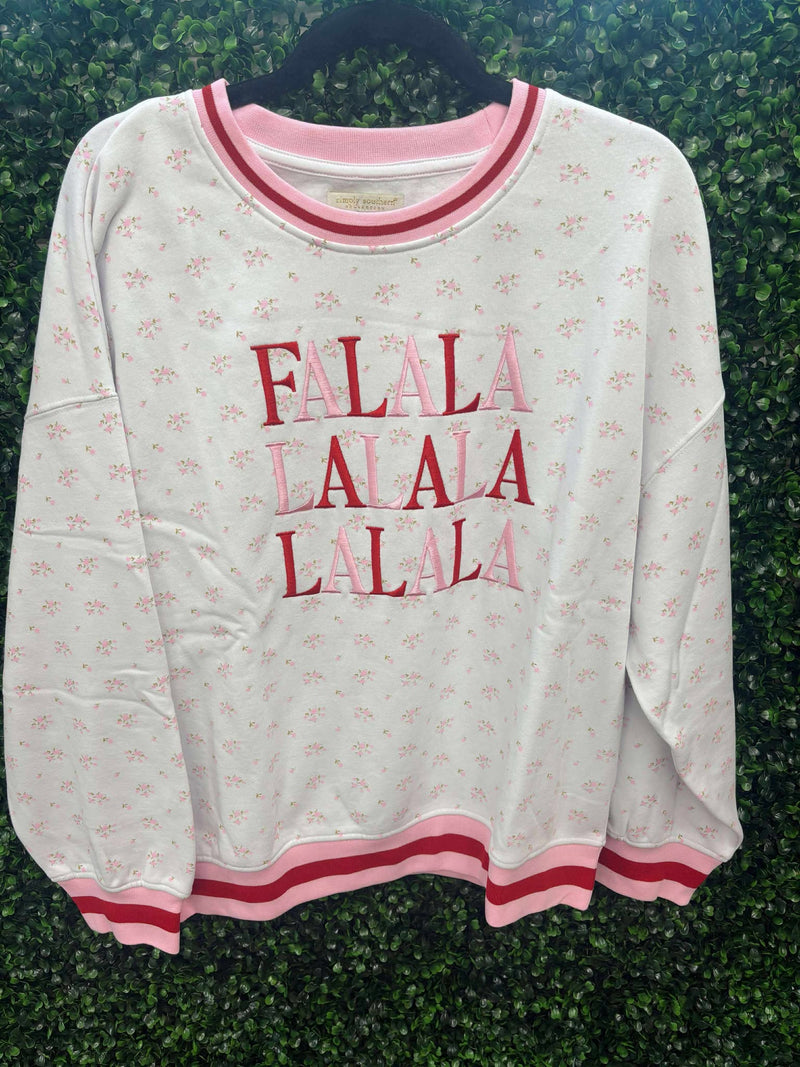 Simply Southern- Varsity Falala crewneck