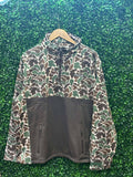 fieldstone camo fleece zip up