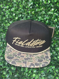 Fieldstone Black with Camo Hat