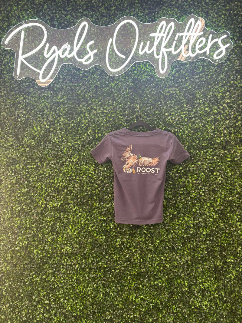 Roost painted mallard kids shirt
