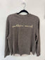Southern Marsh - Terra Textured Vintage Sweater - MIDNIGHT GRAY