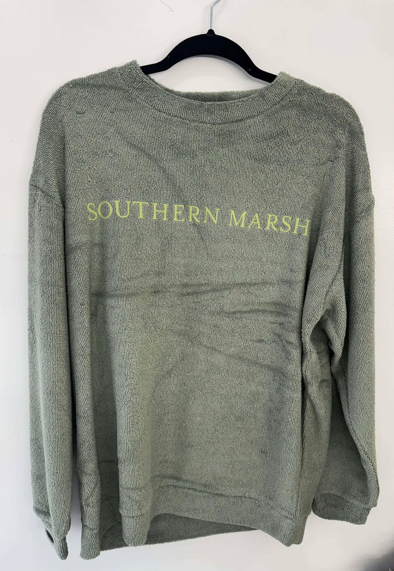Southern Marsh - Sunday Morning Sweater BRIGADE-OLIVE