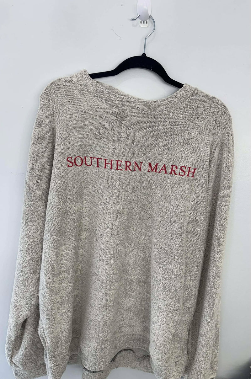 Southern Marsh - Sunday Morning Sweater LIGHT GRAY
