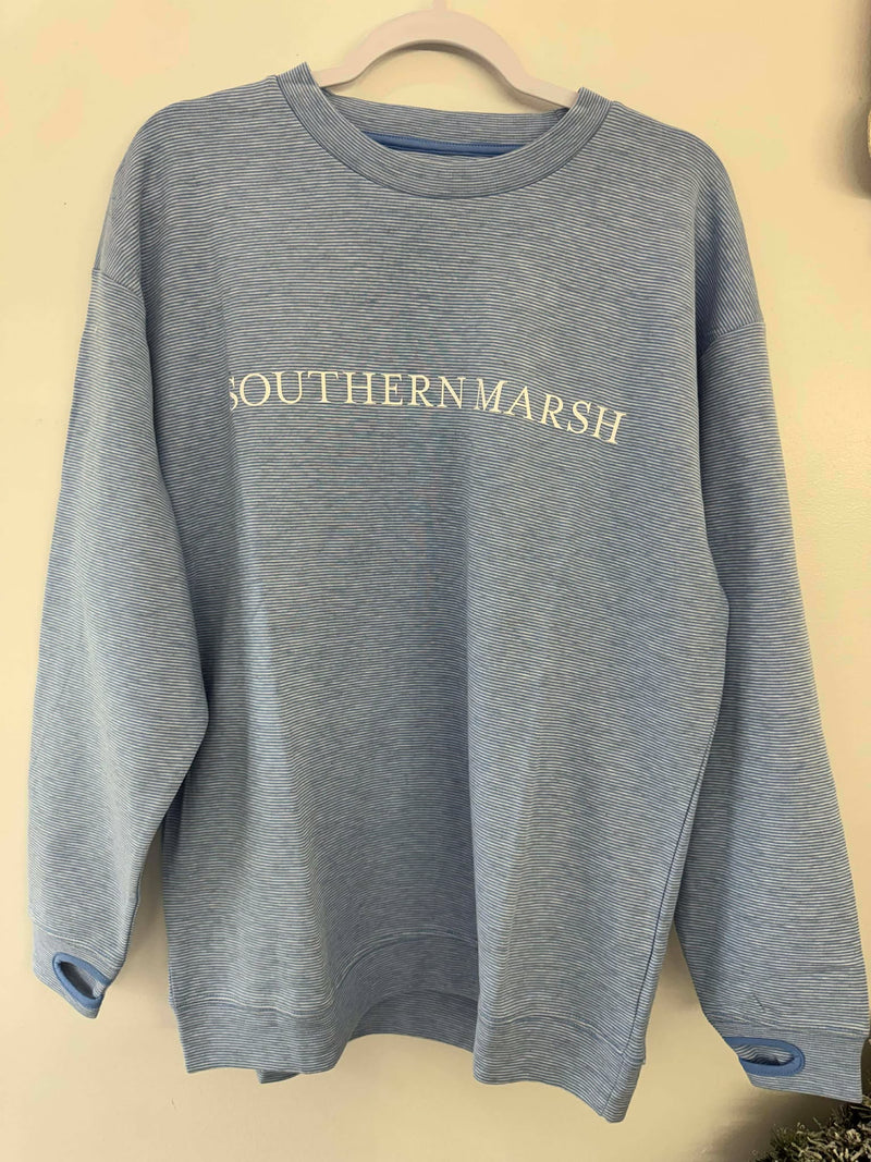 Southern Marsh - Sunday Morning Sweater WASHED BLUE