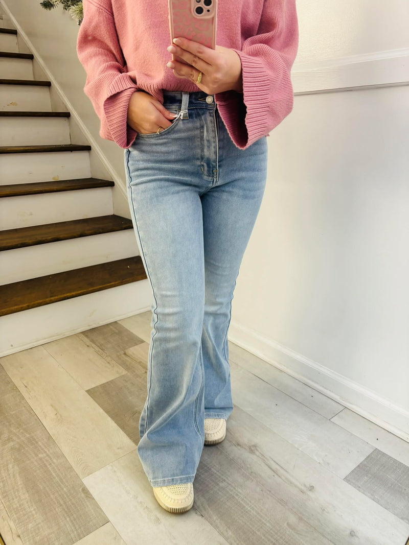 CELLO flare jeans light washed