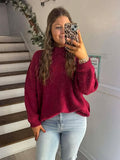 Zenana- Burgendy Sweater