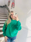 Zenana - Green Sweatshirt