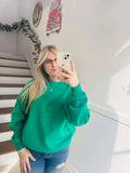 Zenana - Green Sweatshirt
