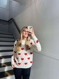 Camille & co Red Heart sweater