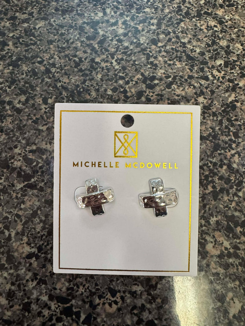 Michelle McDowell- Sasha Silver Earrings