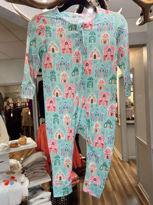 Baby Gingerbread House Pajamas