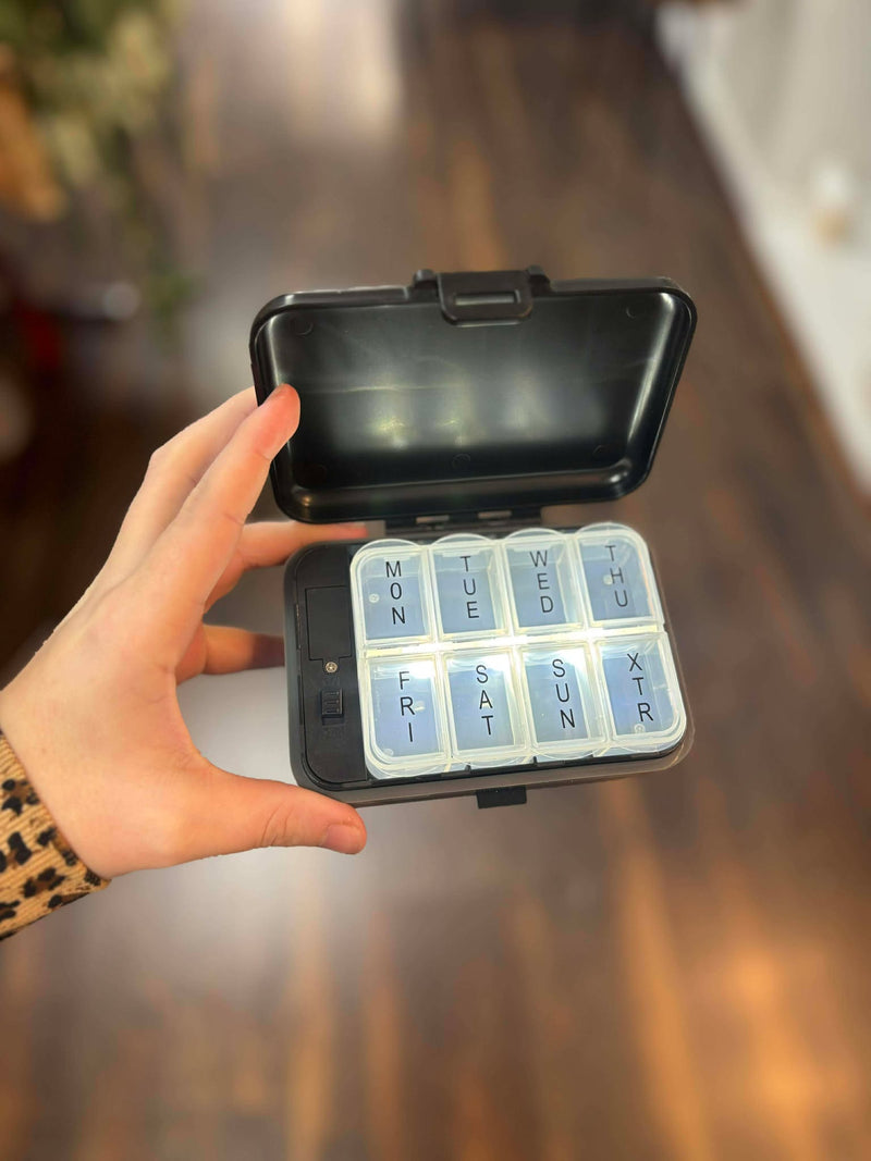 Lemon Lavender- Wellness Keeper Light Up & Vitamin Case