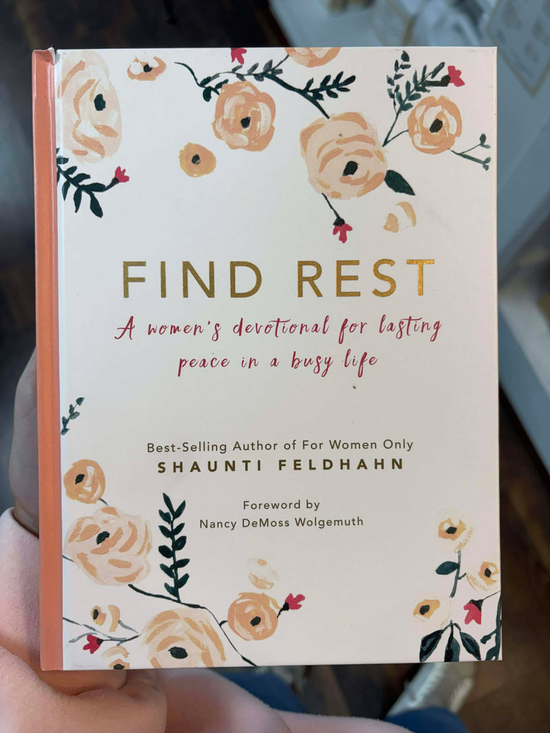 Christian Arts Gifts - Devotional Find Rest Hardcover