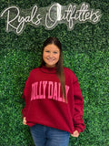 Bucketlist - Dilly Dally Mockneck Sweatshirt