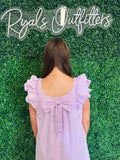 Simply Southern - Lilac Bow Dress