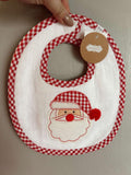 Boys Reversable Holiday Bib