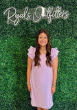 Simply Southern - Lilac Bow Dress