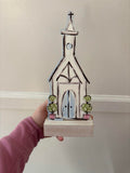 Mudpie - Acrylic Light Up Church
