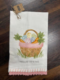 Mudpie - Hello Spring Printed Towel