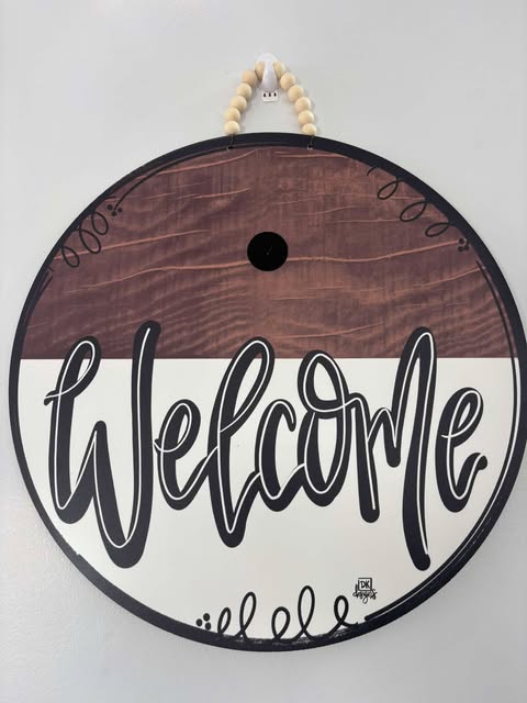 DK Designs - Classic Stain Welcome