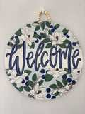 DK Designs - Magnolia Welcome Door Hanger